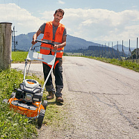 STIHL RM 4.0 RTP Бензиновая газонокосилка STIHL 63830113422, Газонокосилки без травосборника Штиль